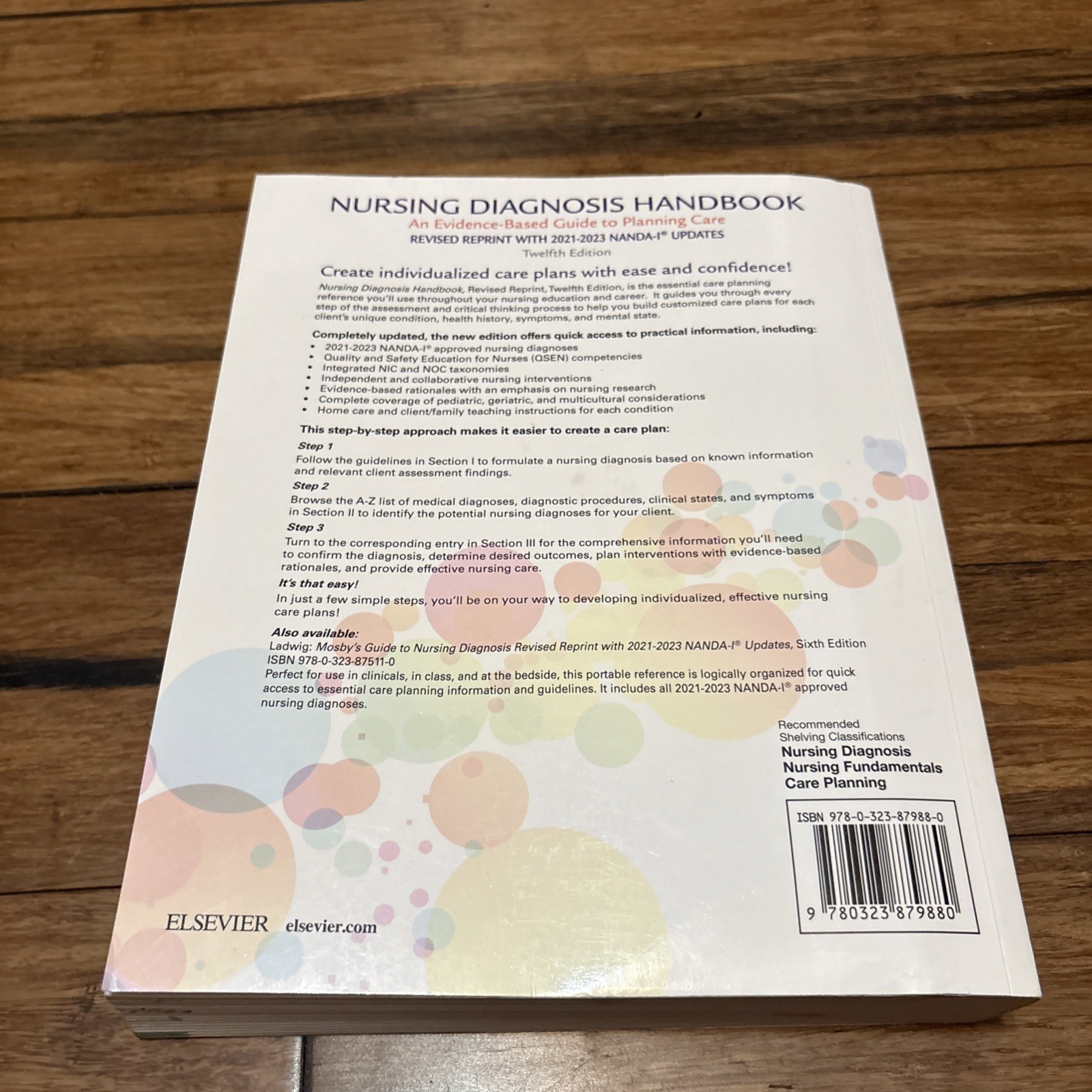 Nursing Diagnosis Handbook, 12th Edition Revised Reprint with 2021-2023 NAND…
