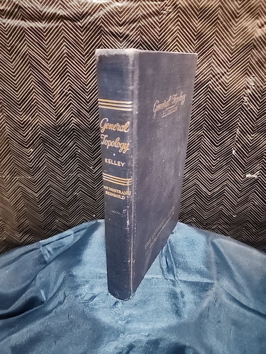 General Topology by Kelley, John L. 1955 First Edition Van Nostrand Reinhold