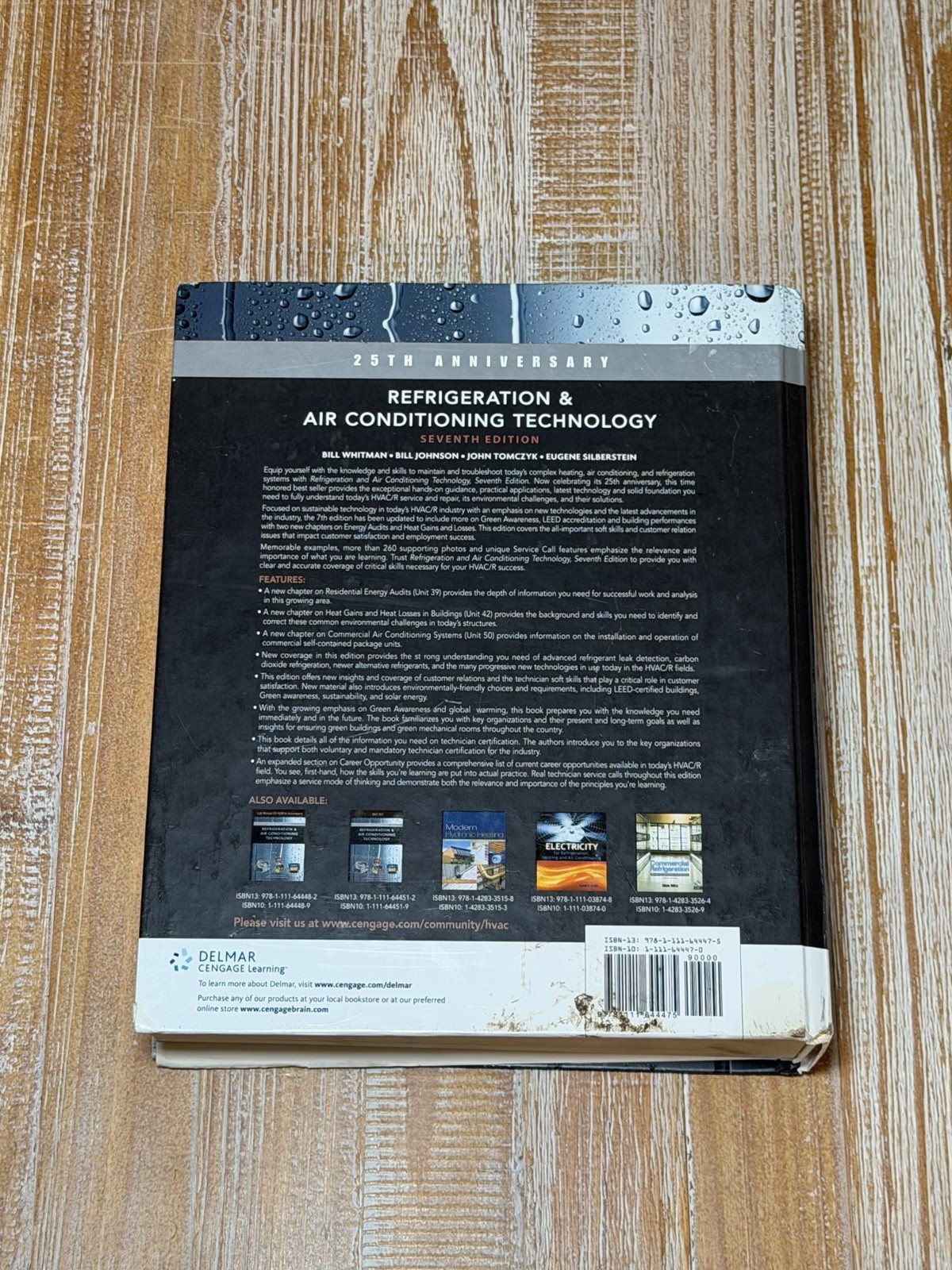 Refrigeration and Air Conditioning Technology – Hardcover 25th Anniversary