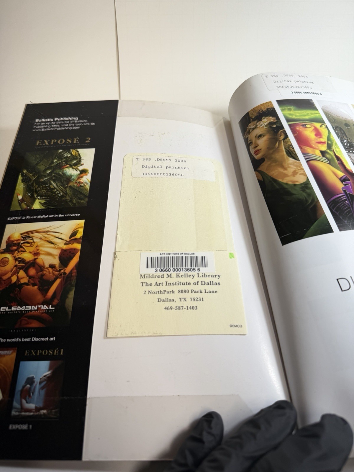 MATTE PAINTING 1 D’ARTISTE DIGITAL ARTISTS MASTER CLASS ART BOOK Excellent Cond.