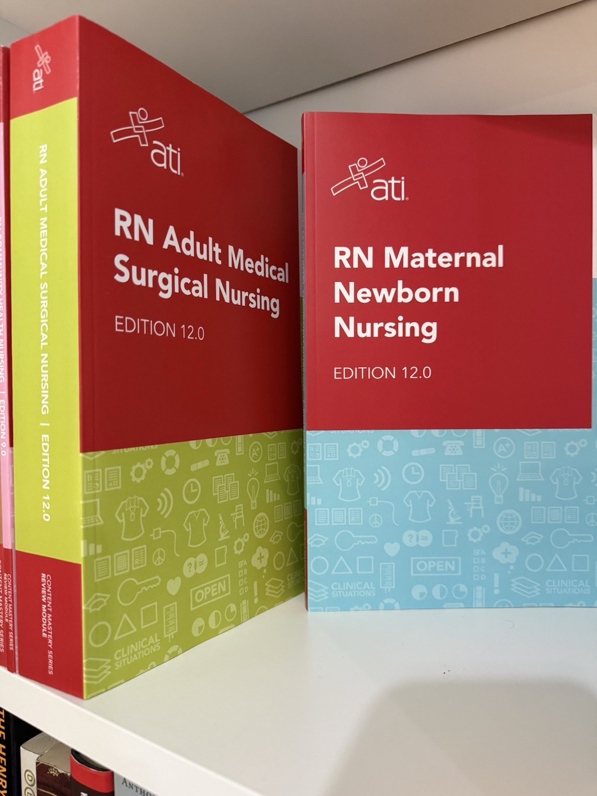 ATI Content Mastery Series Review Module Books. Set Of 9. 2023 Editions