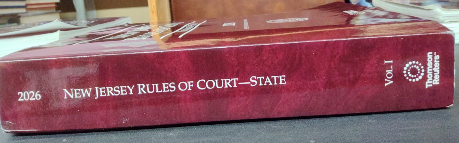 New Jersey Rules of Court Vol. 1 State 2026 Paperback