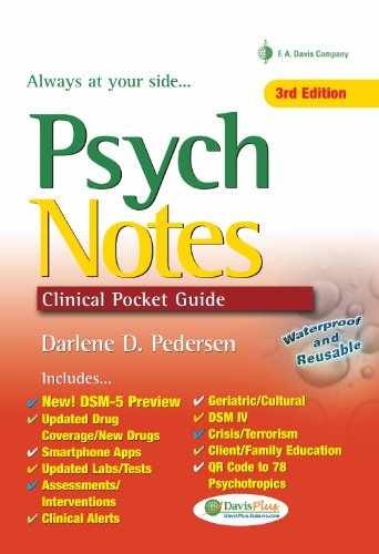 PsychNotes: Clinical – Spiral-bound, by Darlene D. Pedersen – Acceptable n