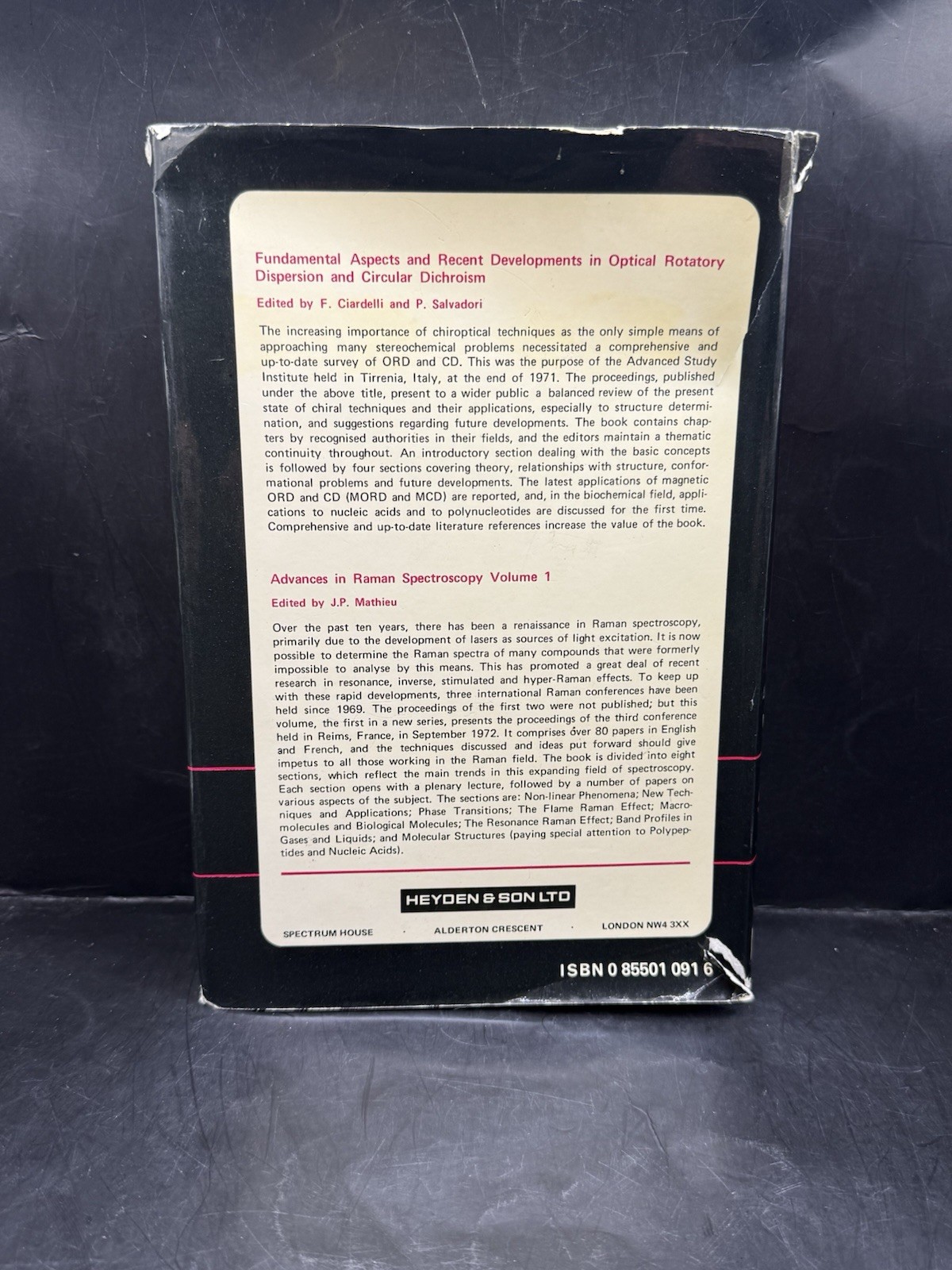 Advances In Nuclear Quadrupole Resonance Volume 1 J.A.S. Smith Hayden