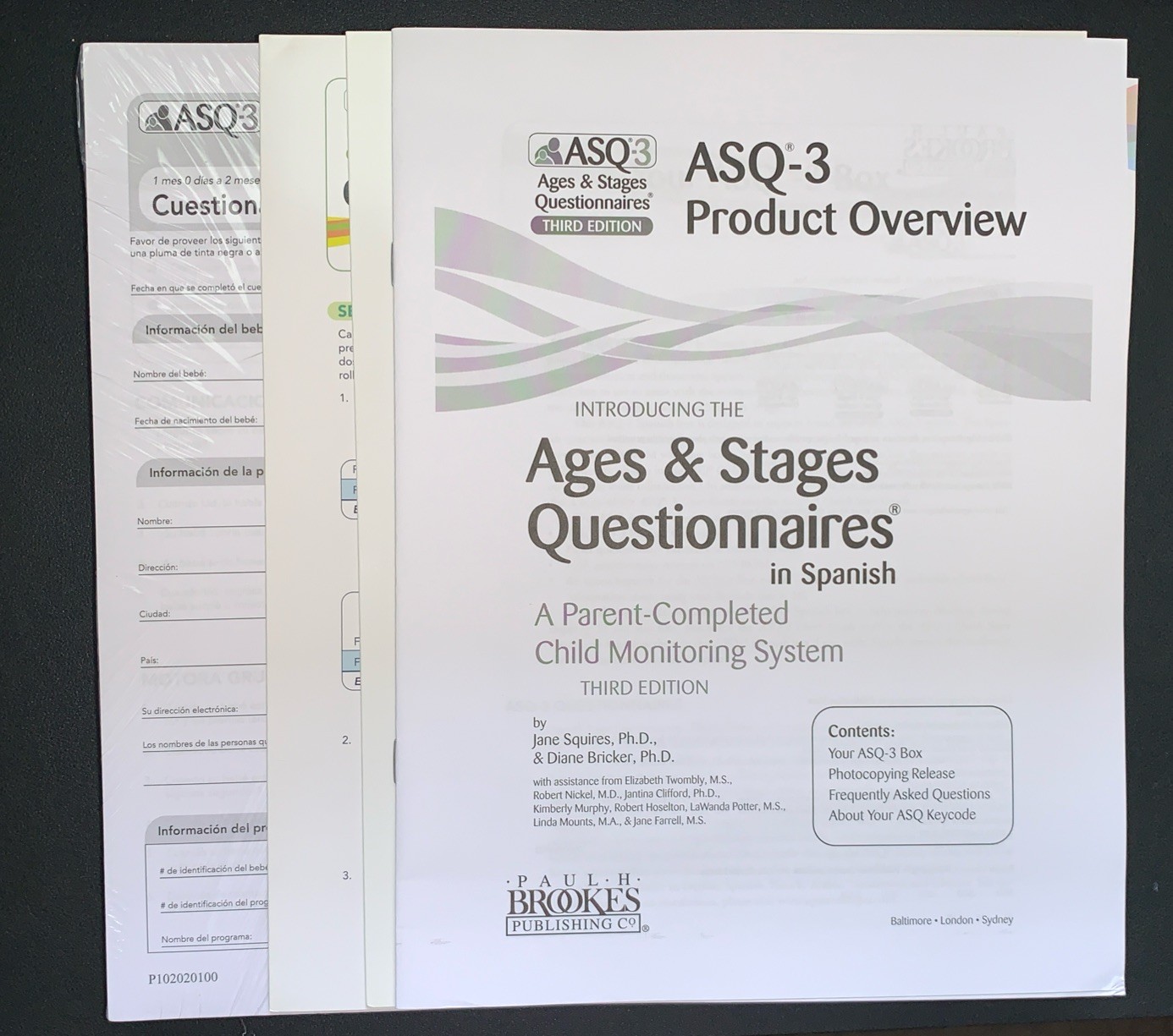 Ages and Stages Questionnaires® in Spanish : A Parent-Completed Child Monitoring