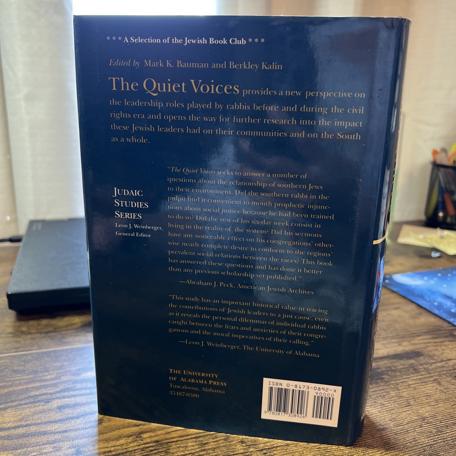 The Quiet Voices: Southern Rabbis & Black Civil Rights Mark Bauman 1997 – SIGNED