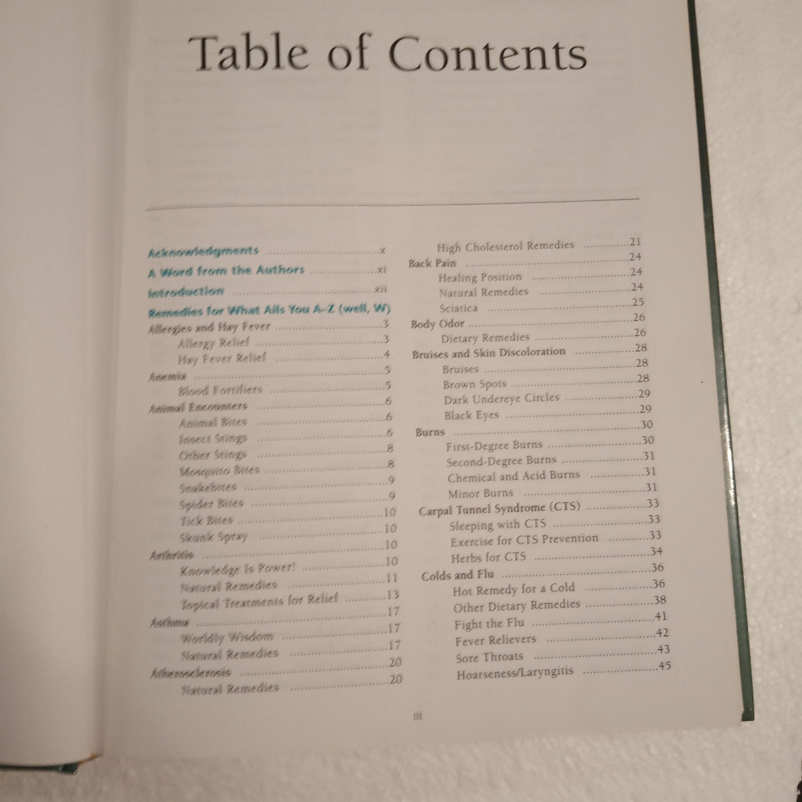 HEALING REMEDIES HARDCOVER BOOK Naturalpathic 337 Pages Over 1000 Ways Pre Owned