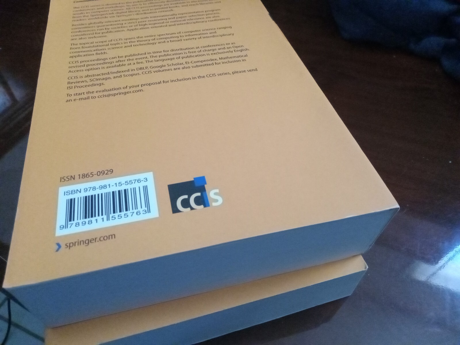 Communications in Computer and Information Science Ser.: Artificial Intelligence