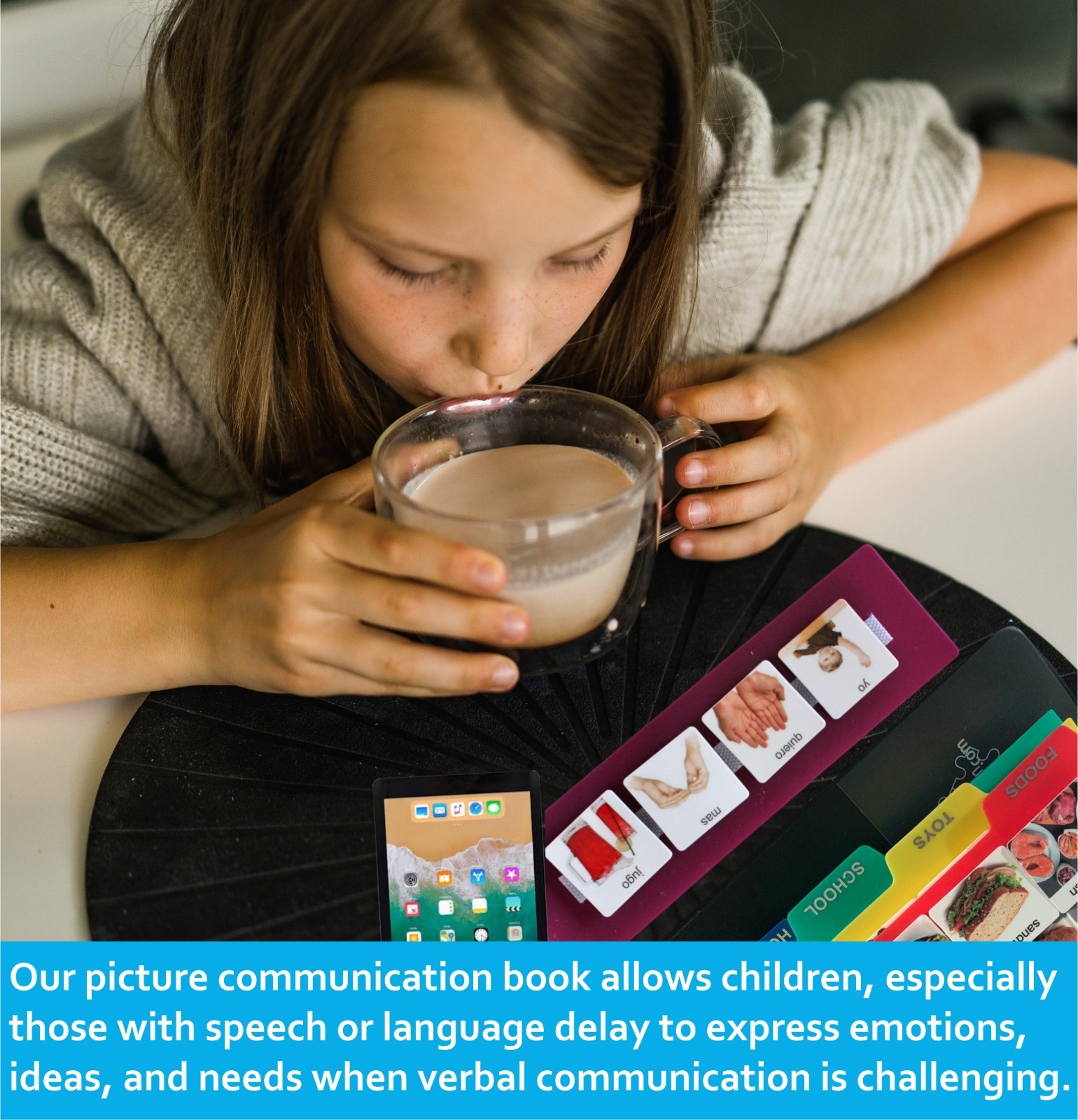 Autism Visual Communication Cards | PECS Book Style | Real Photos or Icons