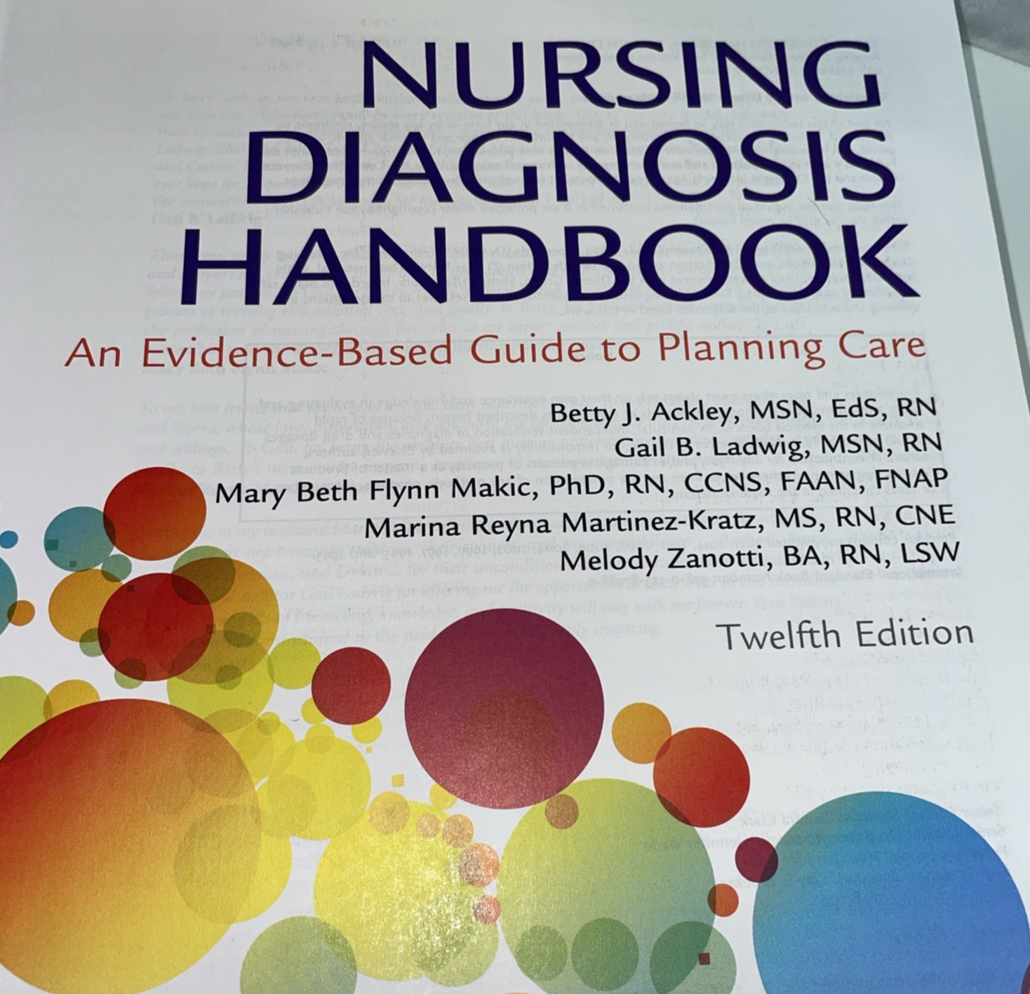 Nursing Diagnosis Handbook, 12th Edition – Paperback, by Ackley MSN EdS – Good