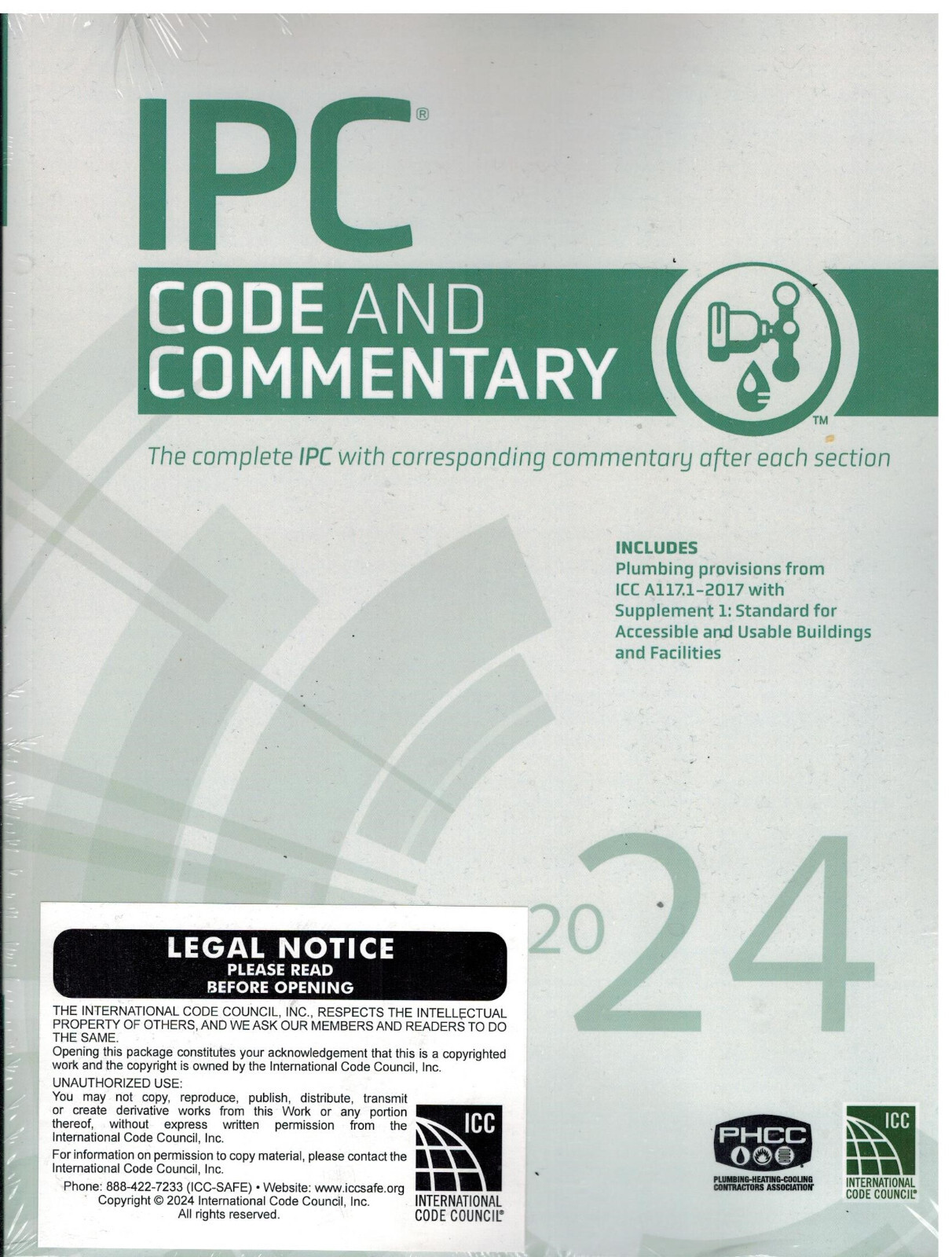 2021 IPC Code and Commentary (Brand New, Paperback by ICC)