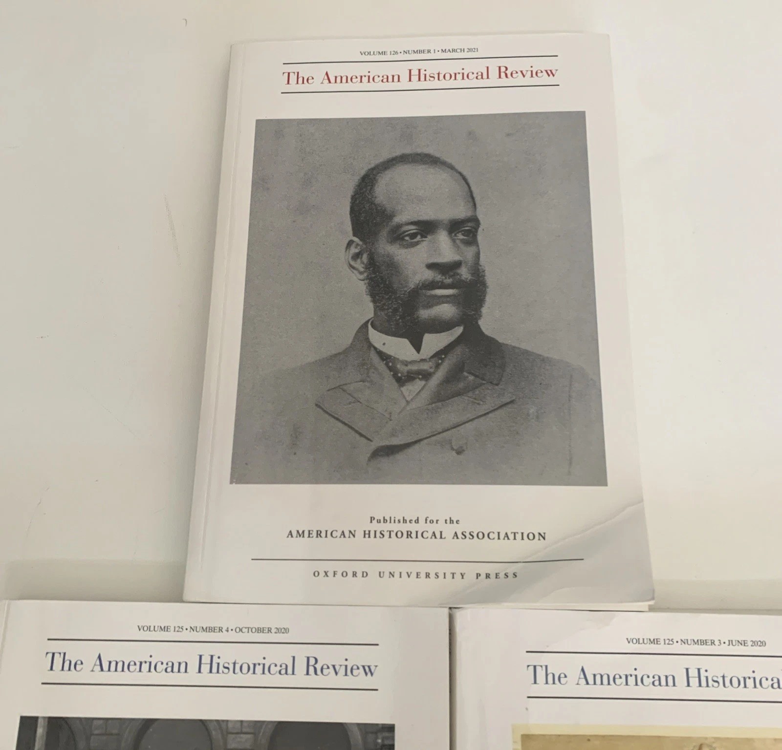 The American Historical Review Lot Of 3 Vol.125 #3, Vol.125 #4, Vol. 126 #1