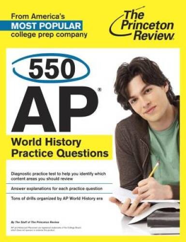 550 AP World History Practice Questions (College Test Preparation) – GOOD