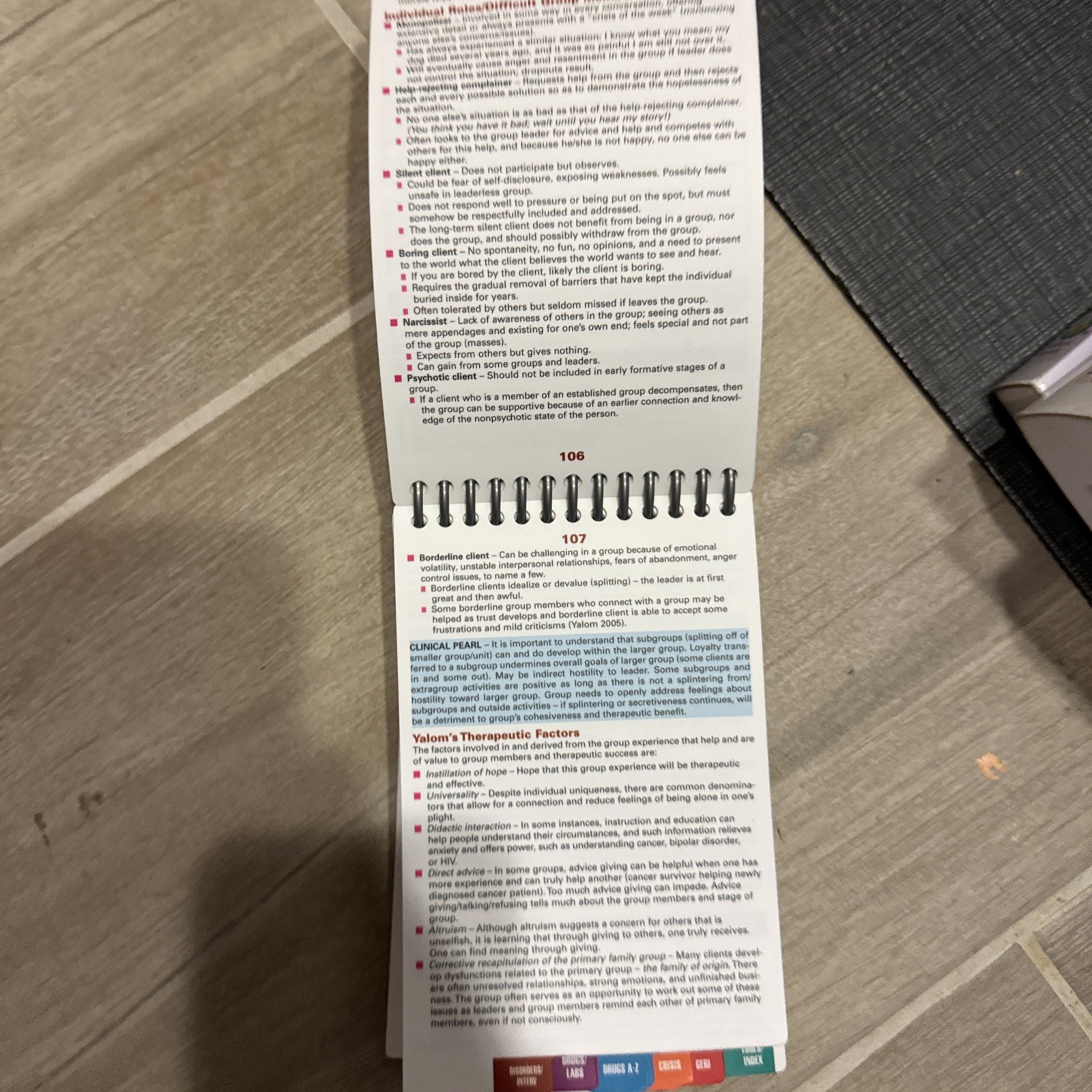 PsychNotes : Clinical Pocket Guide by Darlene D. Pedersen (2011, Spiral)