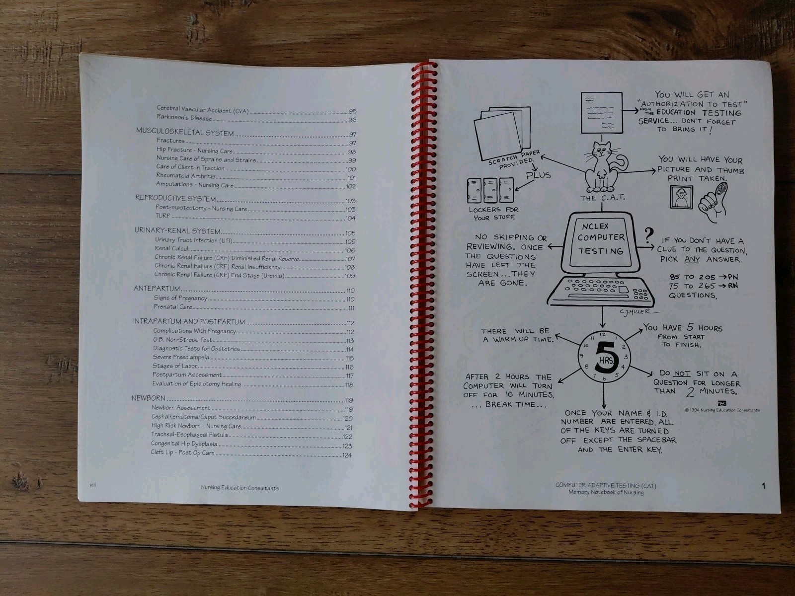 Memory Notebook & II of Nursing: A Collection of Visual Images and Mnemonics ED1