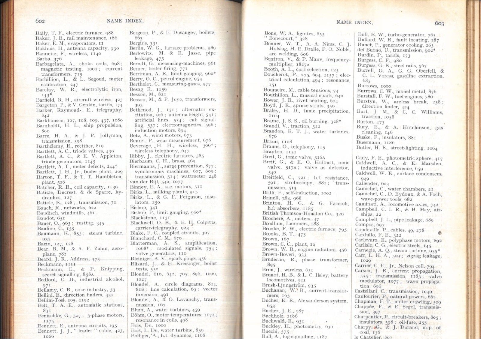 VINTAGE 1921 SCIENCE ABSTRACTS 1921 B ELECTRICAL ENGINEERING 654 PAGES