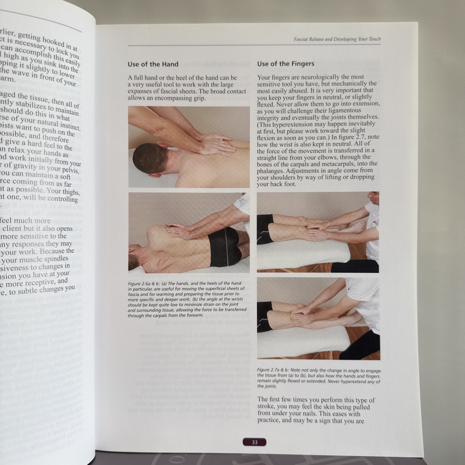 Softcover color book «Fascial Release for Structural Balance» T. Myers J. Earls