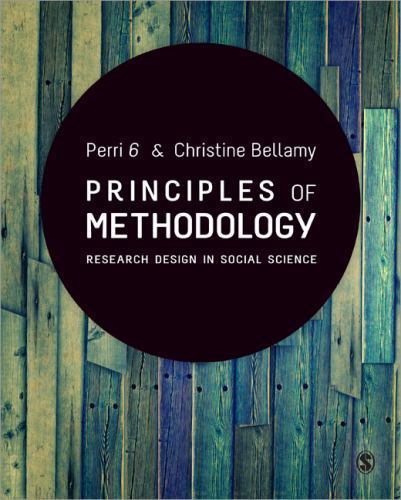 Principles of Methodology: Research Design In Social Science