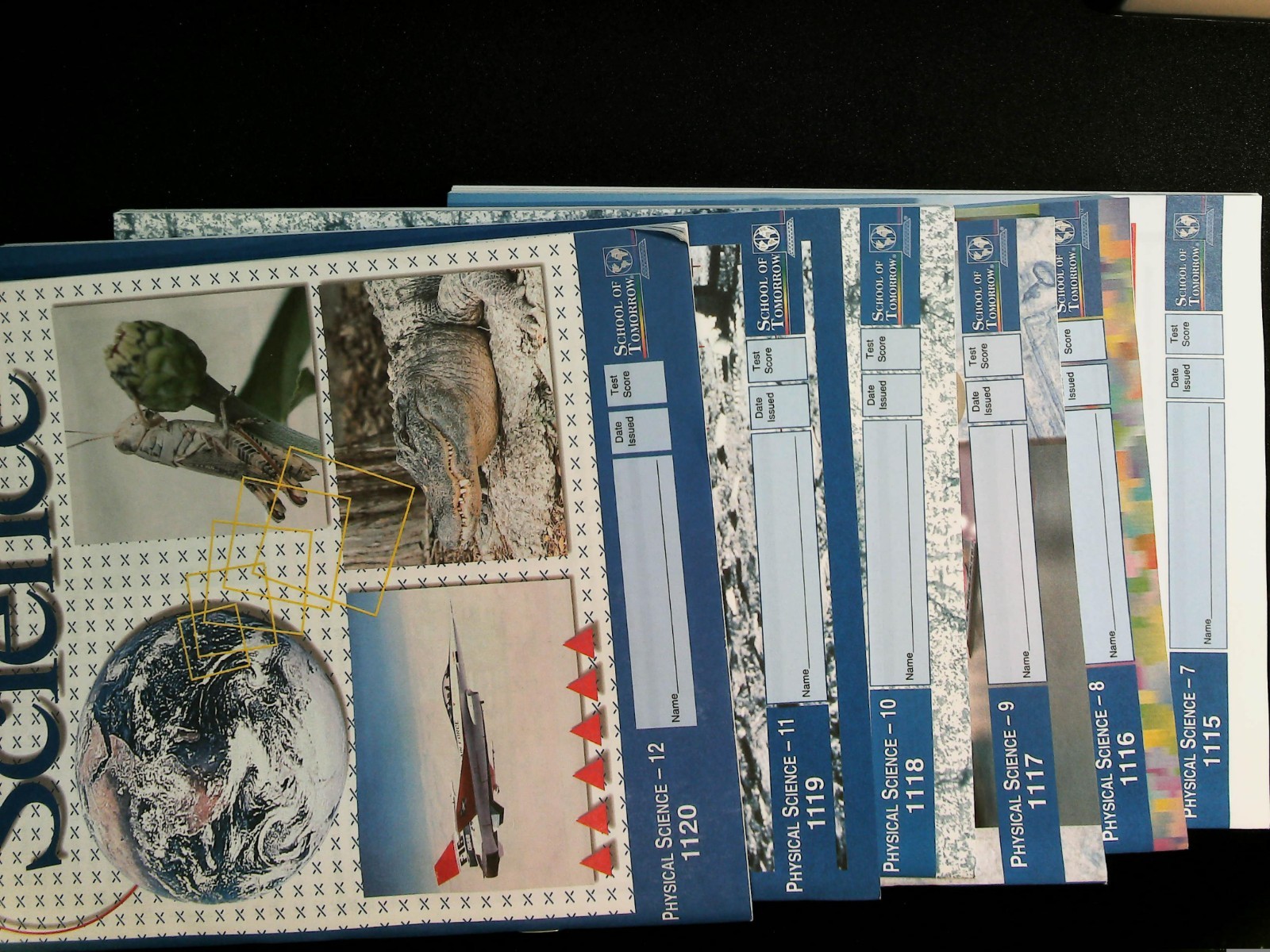 ACE PACE Physical Science Grade 10 PACEs 1109-1120 + All Score Keys NEW