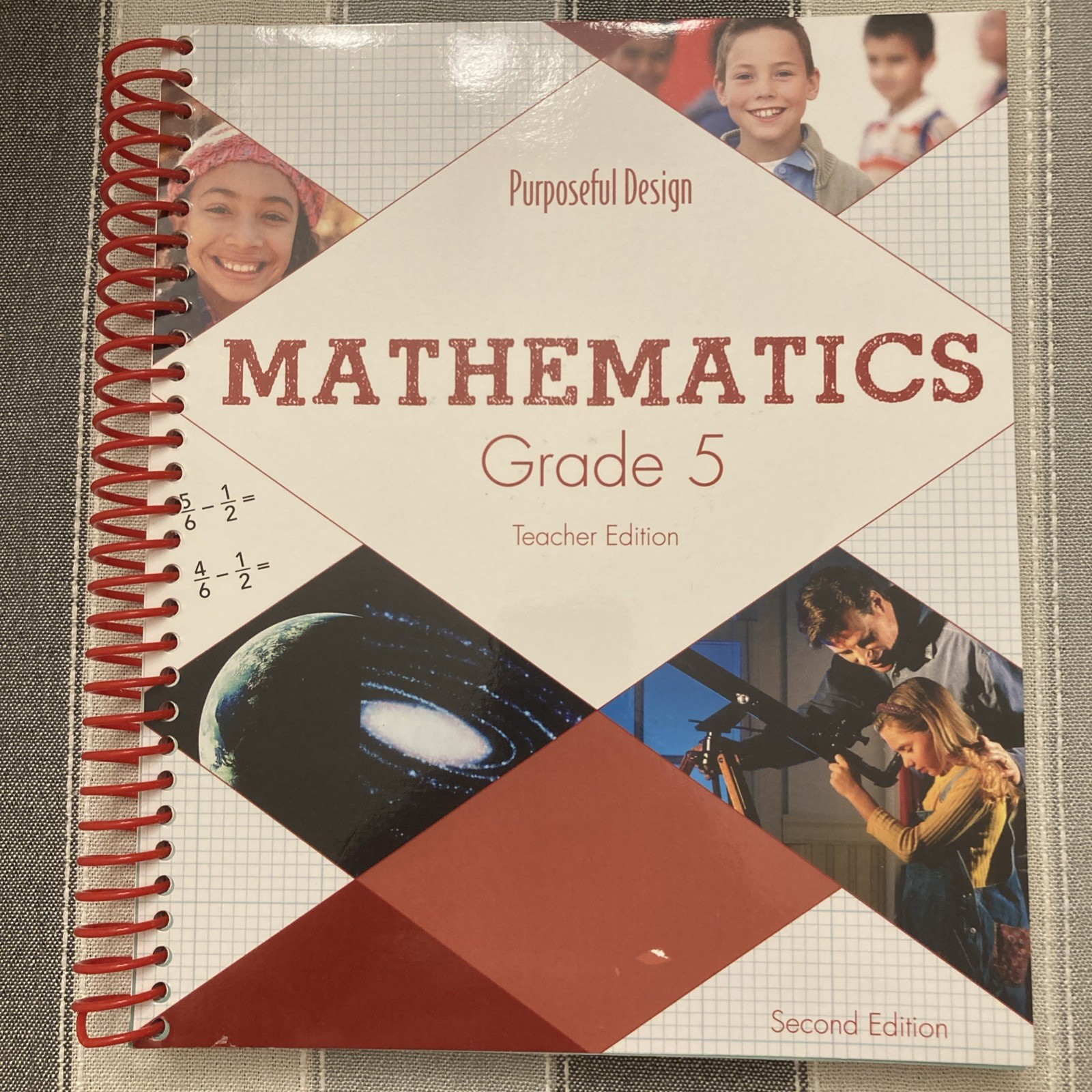 NEW ACSI Purposeful Design MATHEMATICS GRADE 5 TEACHER EDITION homeschool 5th Gr