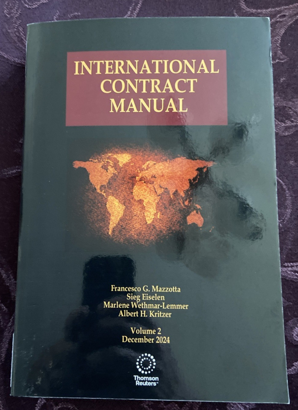 International Contract Manual Volumes 2, 3, & 5 Dec 2024 Thomson Reuters