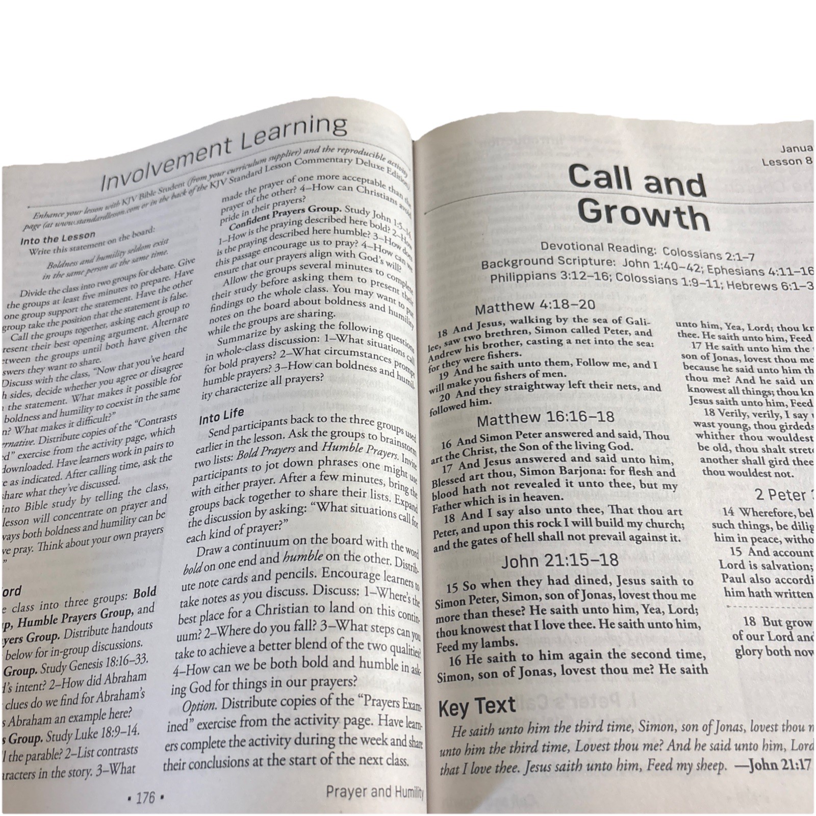 KJV Standard Lesson Commentary® Large Print Edition 2025-2026 Good/Some Marks*