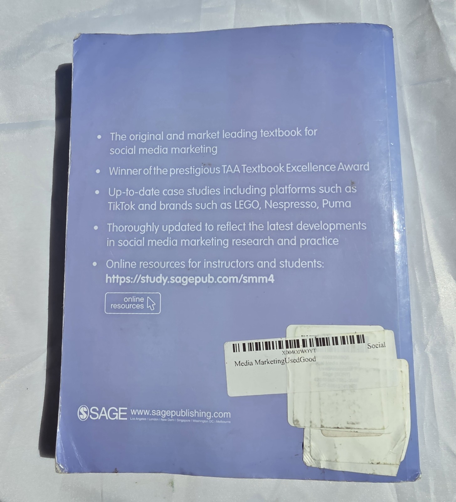 Social Media Marketing by Tracy L. Tuten (2021, Trade Paperback)