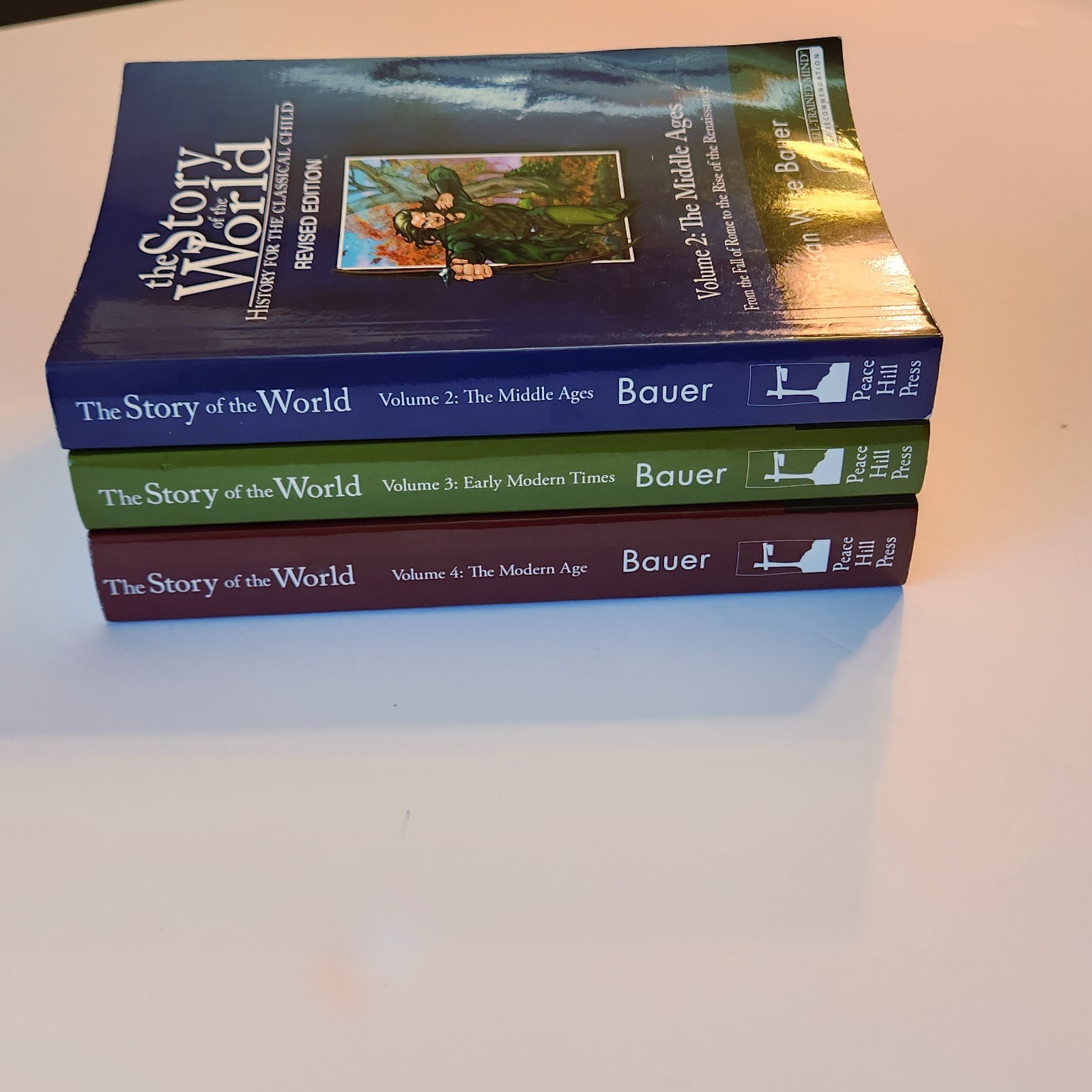 Story of the World Book Set Vol 2, 3, 4 MIDDLE EARLY MODERN AGE Susan Wise Bauer