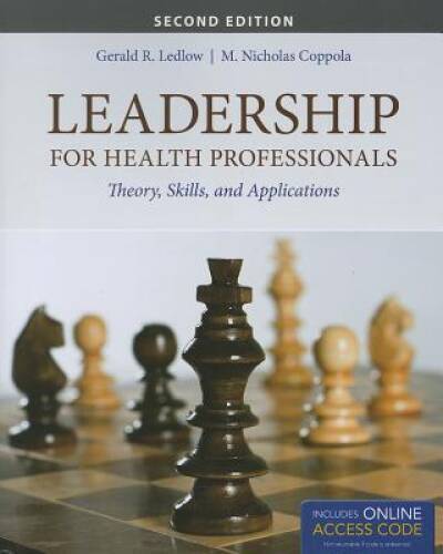 Leadership For Health Professionals – Paperback – VERY GOOD