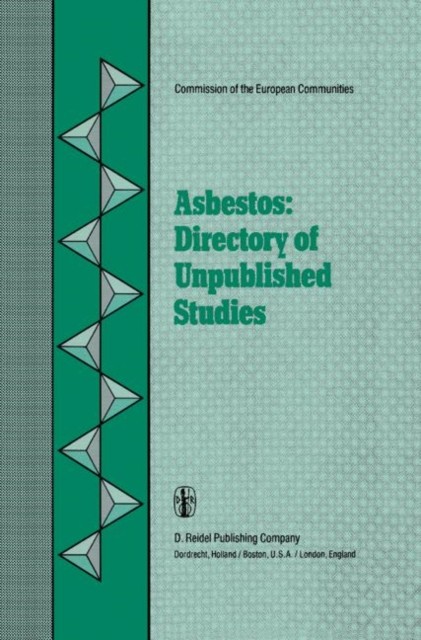 Amaducci – Asbestos Directory of Unpublished Studies – New hardback o – X555z
