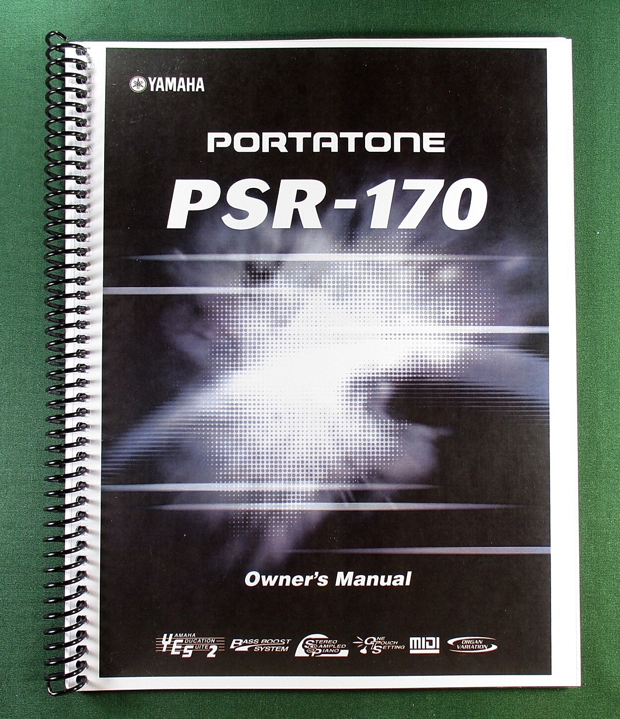 Yamaha PSR-170 Instruction Manual: 64 Pages & Protective Covers!