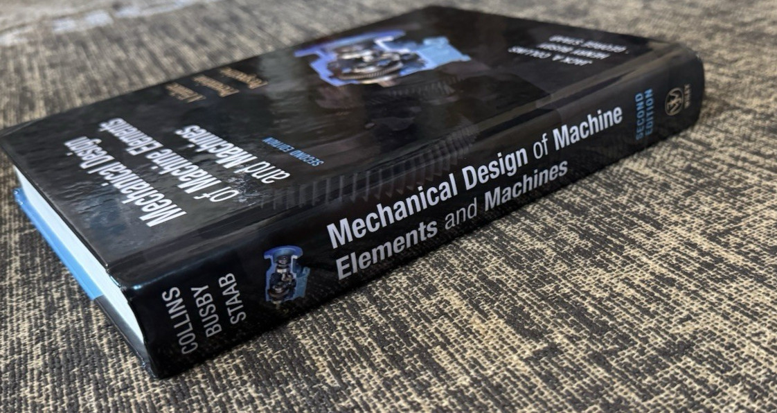Mechanical Design of Machine Elements and Machines, Hardcover by Collins, Jac…