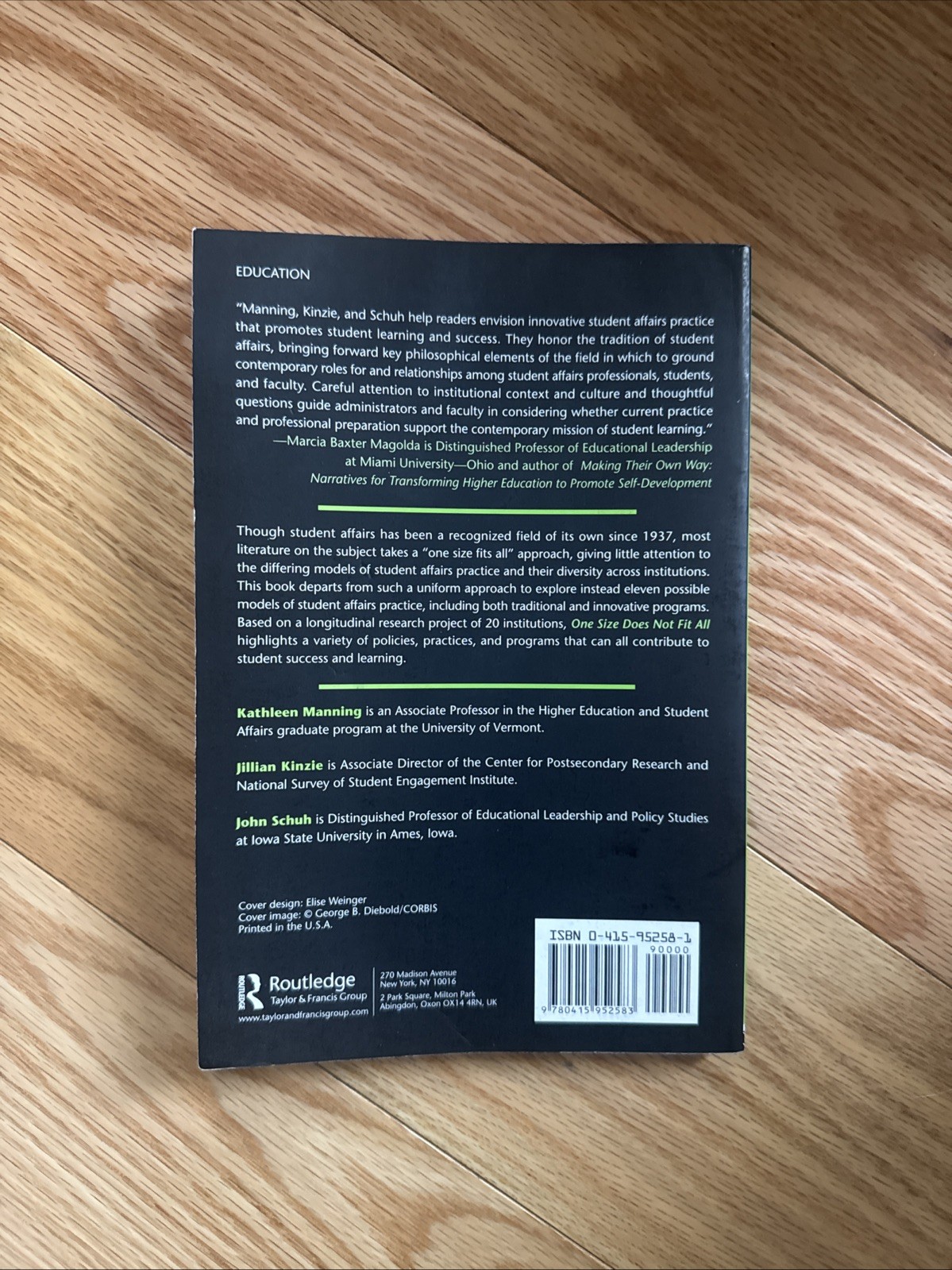 One Size Does Not Fit All : Traditional and Innovative Models of Student…