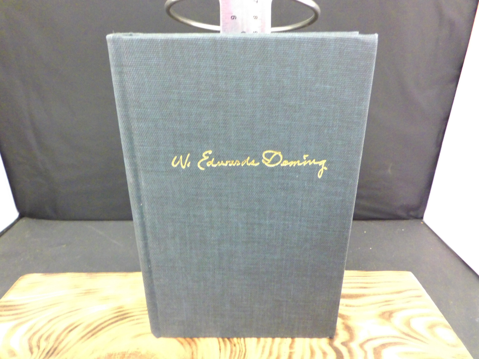 OUT OF THE CRISIS by W. Edwards Deming AUG 1992 Hard Cover no Dust Jacket MIT