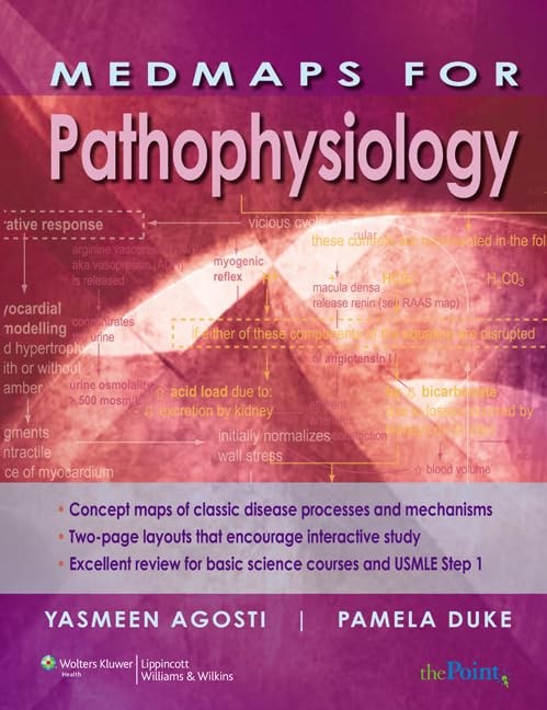 MedMaps for Pathophysiology – Paperback By Yasmeen Agosti – VERY GOOD