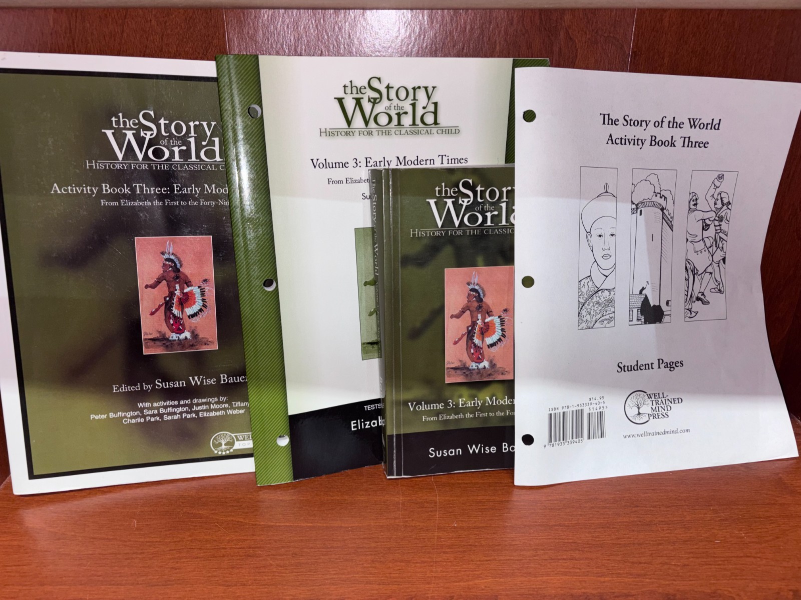 Susan Wise Bauer The Story of the World Volume 3, 4 book set