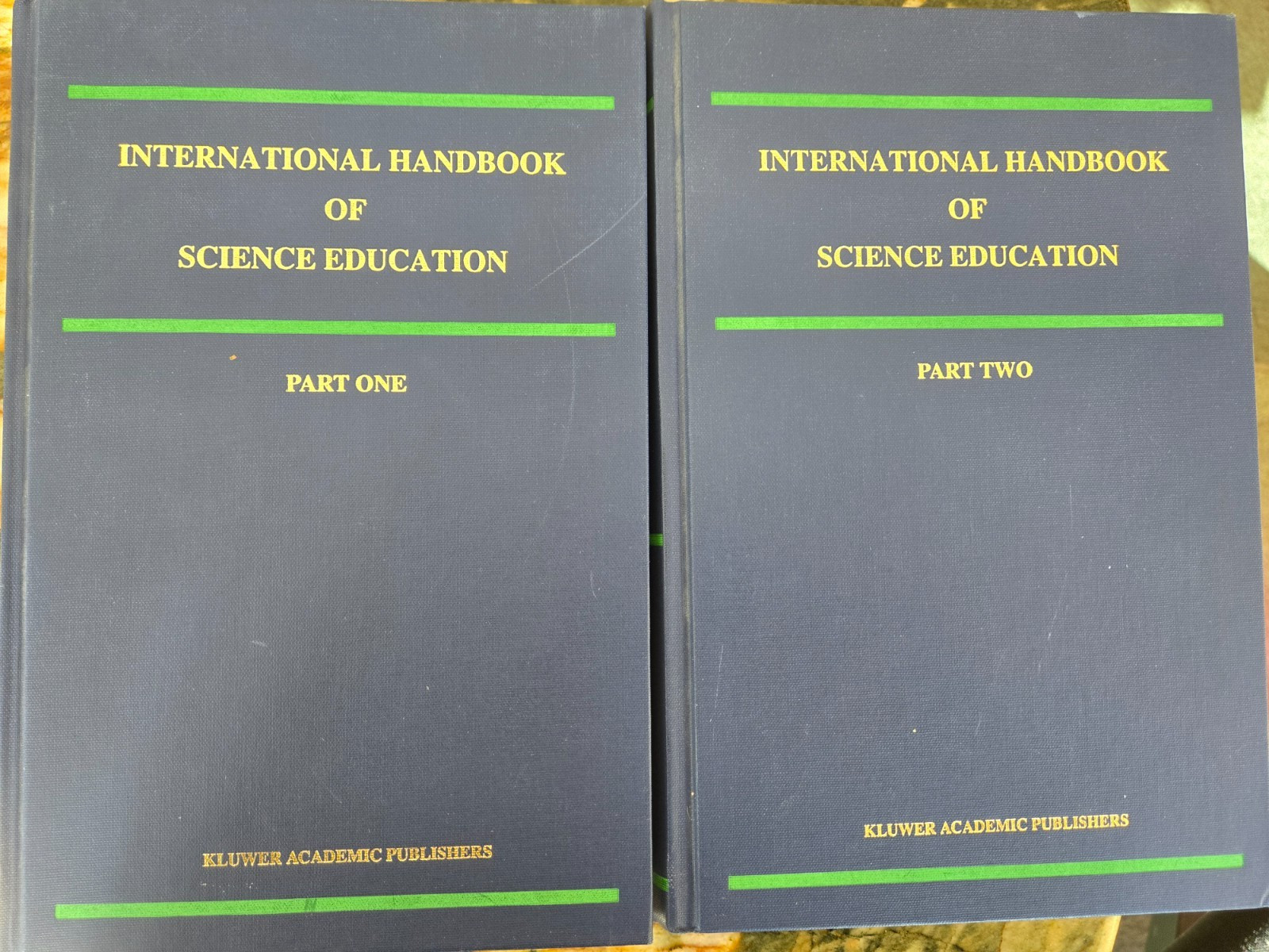 International Handbook Of Science Education Parts One & Two, 1998