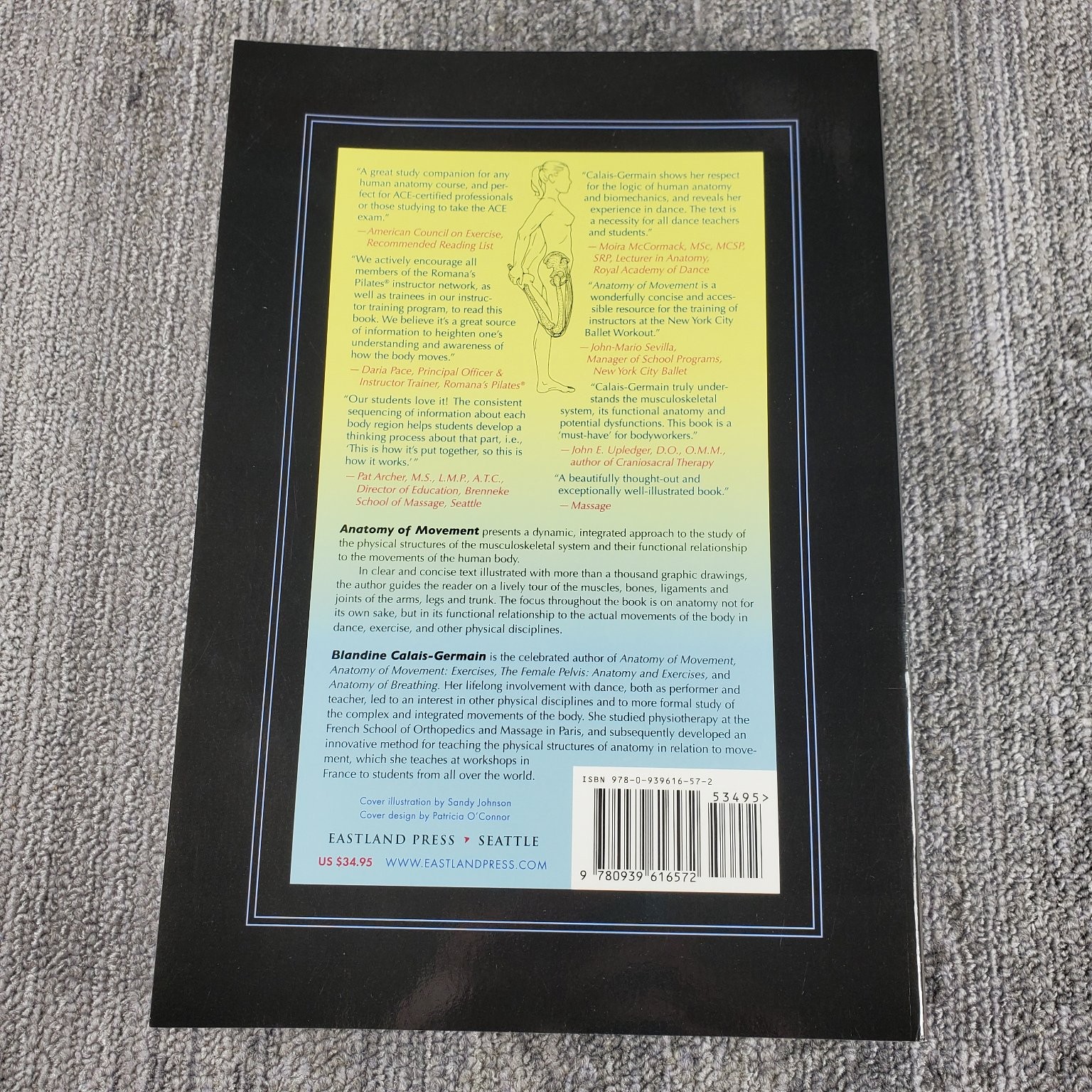 Anatomy of Movement Blandine Calais-Germain 2014 Illustrated Trade Paperback