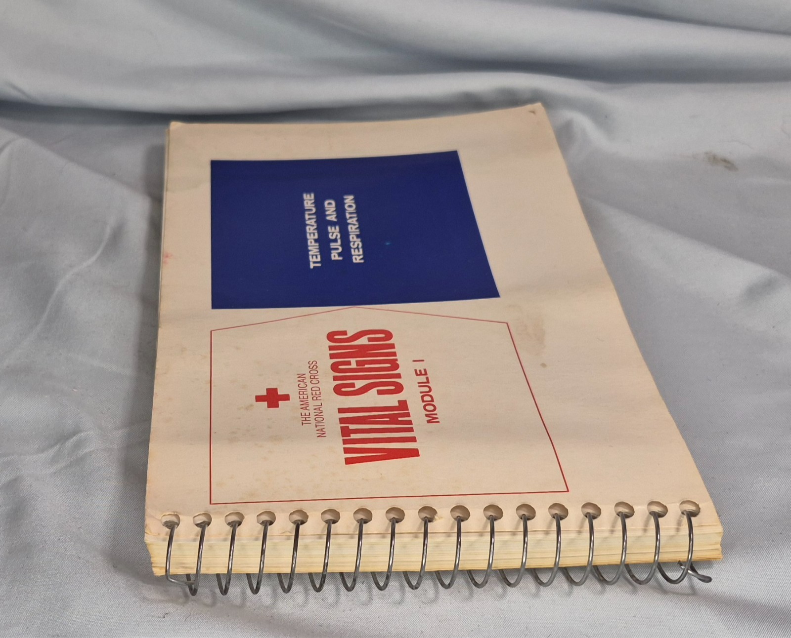 Vintage 1976 American Red Cross Vital Signs Module 1 Temperature Pulse Manual