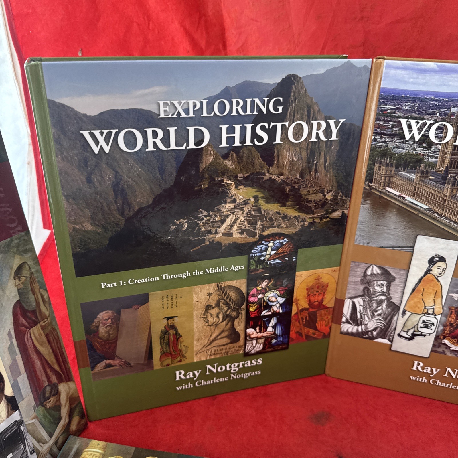 Notgrass Exploring World History Parts 1&2, In Their Words, American Voices Plus