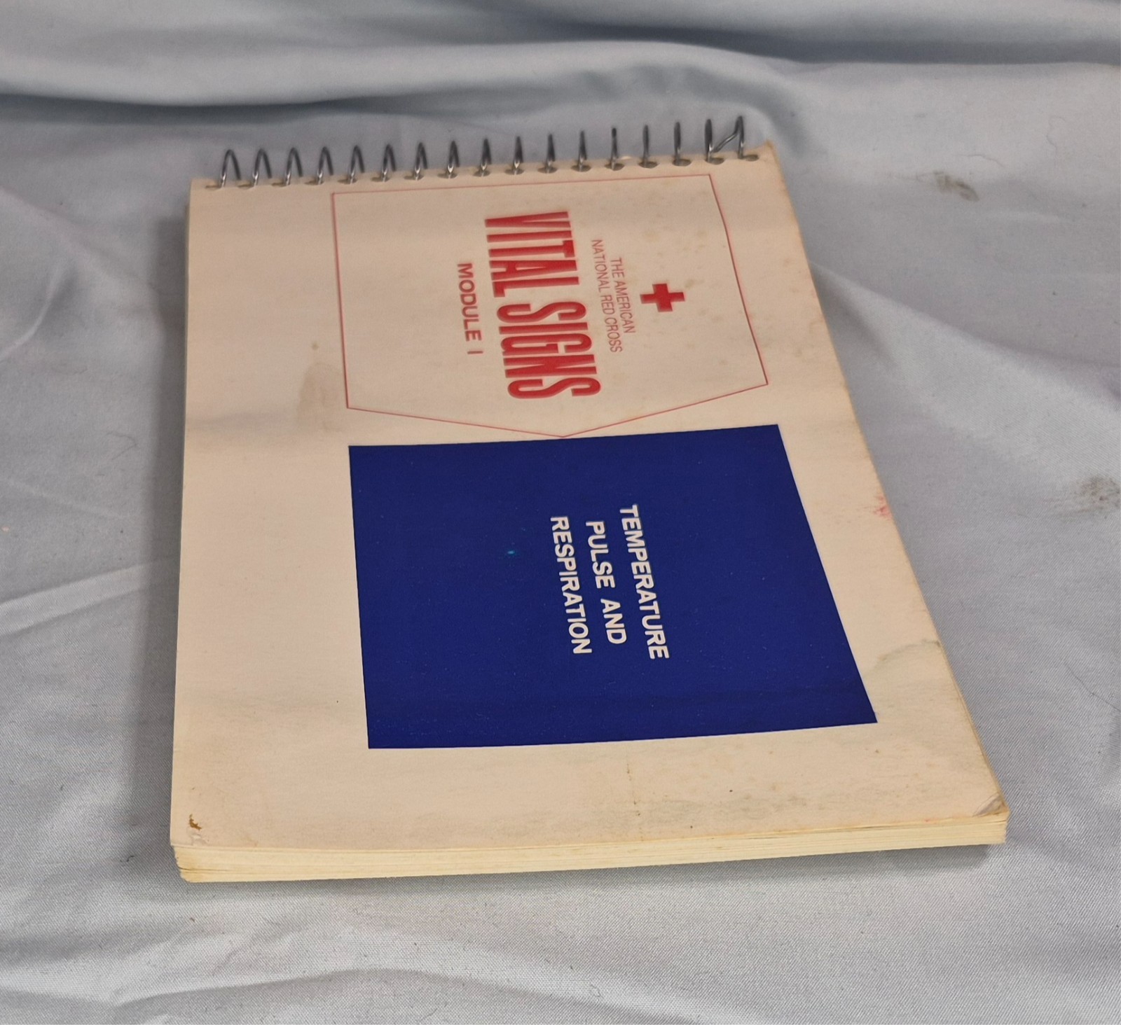 Vintage 1976 American Red Cross Vital Signs Module 1 Temperature Pulse Manual