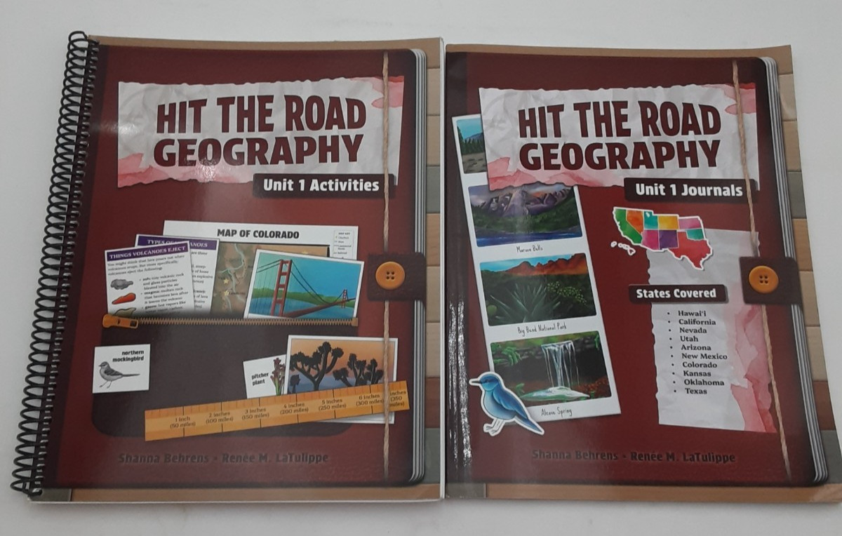 Hit The Road Geography Unit 1 Activities Wrkbk + Journals Unused