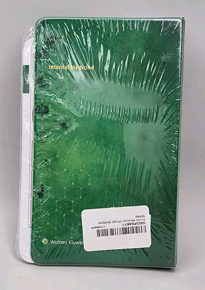 Pocket Notebook Series RingBound 8th Edition Pocket Medicine By Marc S. Sabatine