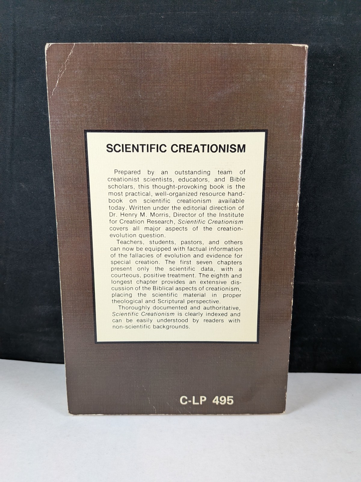 Scientific Creationism Henry M. Morris Vintage 1977 Religion