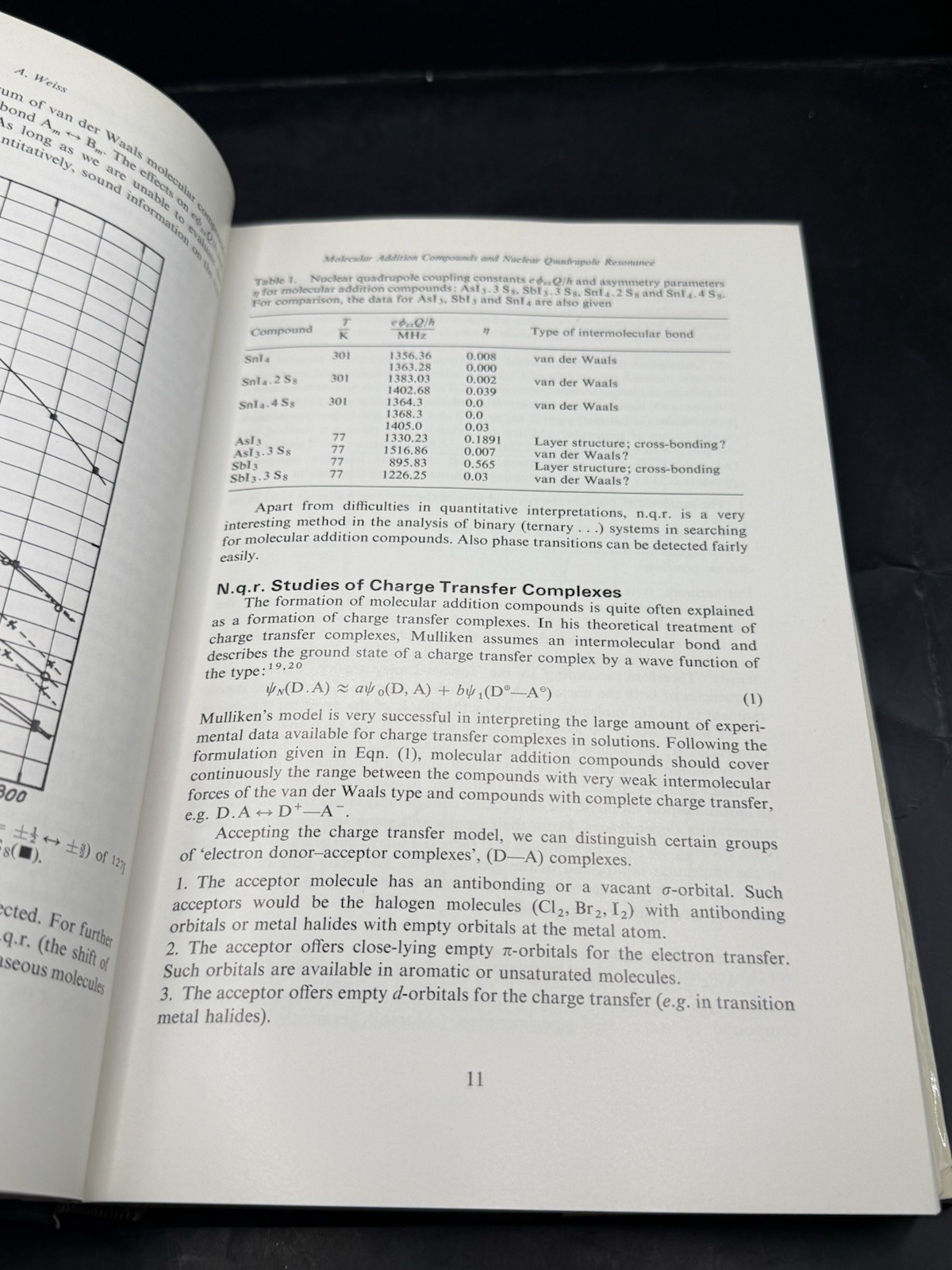 Advances In Nuclear Quadrupole Resonance Volume 1 J.A.S. Smith Hayden