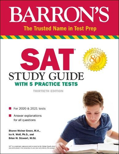 Brian W. Stewart Sharon Weiner Gr SAT Study Guide with 5 (Paperback) (UK IMPORT)
