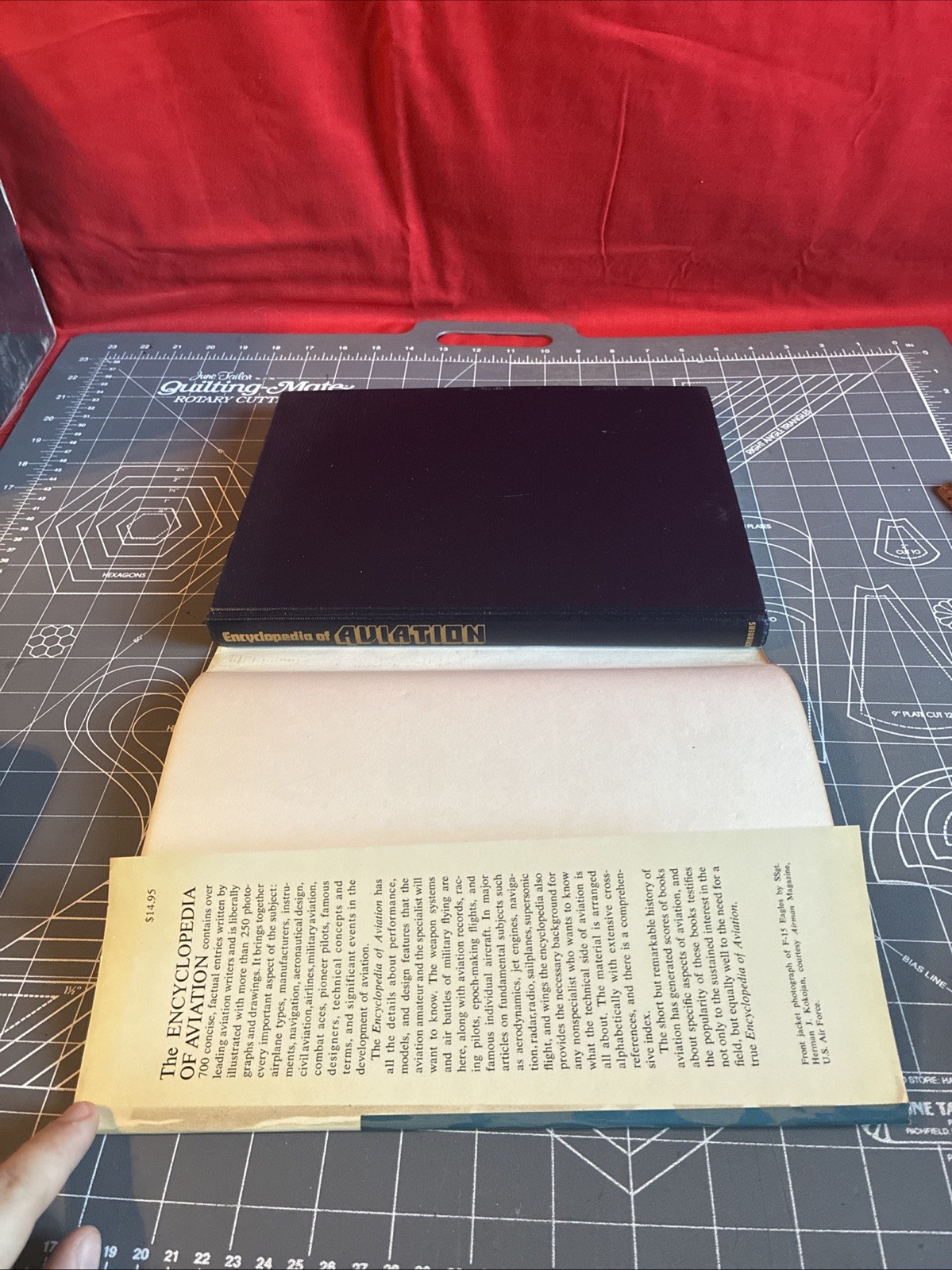 Vintage 1977 Encyclopedia Of Aviation Charles Scribner’s Sons Hardcover Book