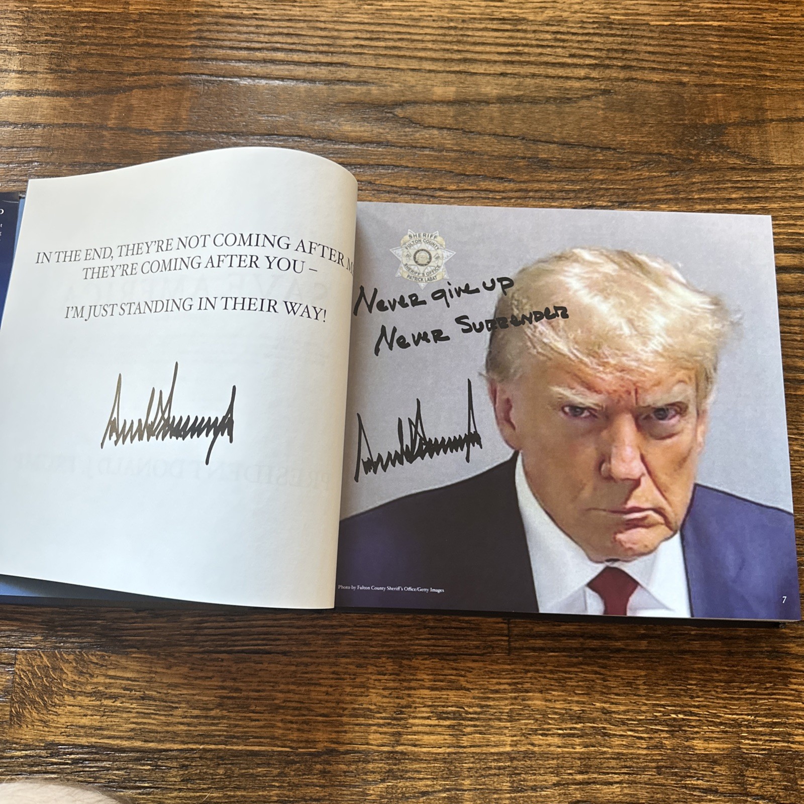 Save America by Donald J. Trump Hardcover Book