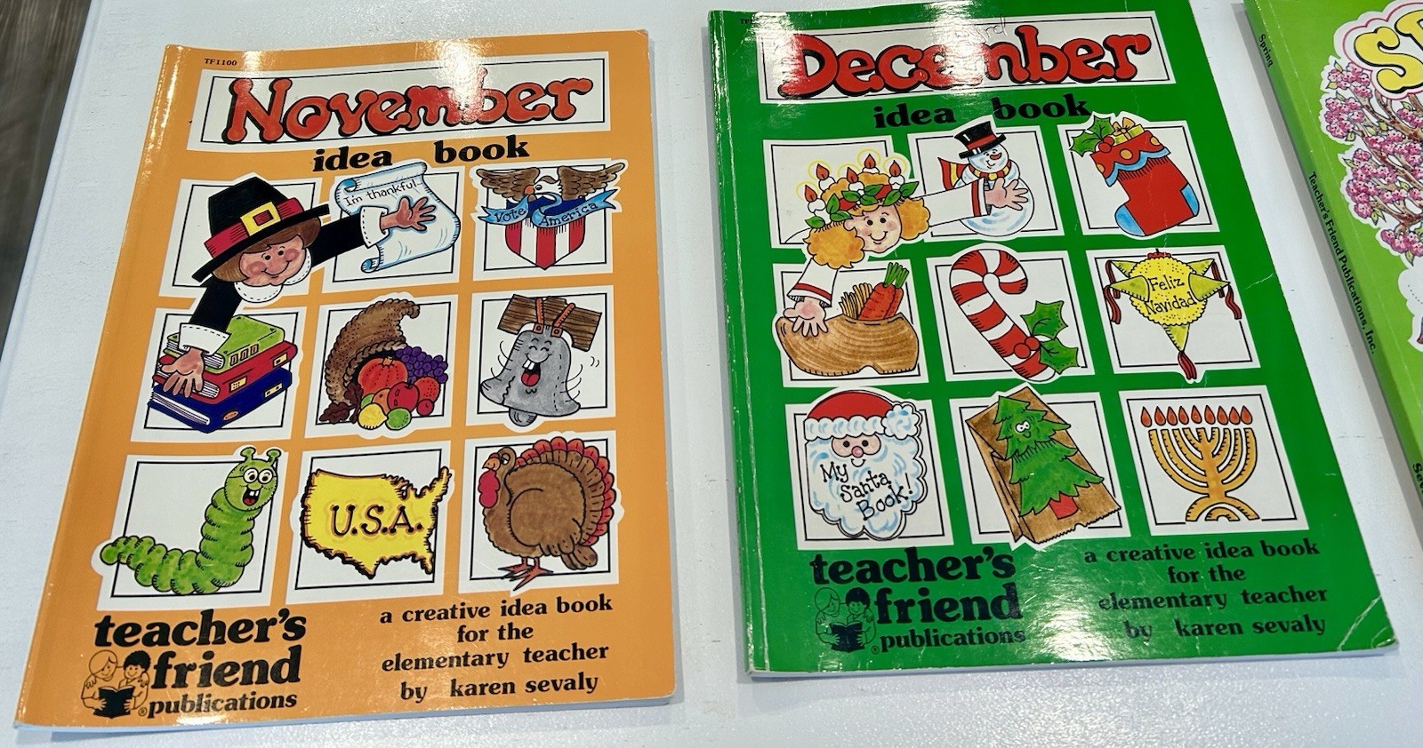 Teacher’s Friend Publications Monthly Idea Books Lot Of 13 Elementary K. Sevaly