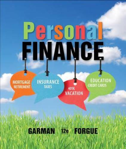 Personal Finance – Hardcover By Garman, E. Thomas – GOOD
